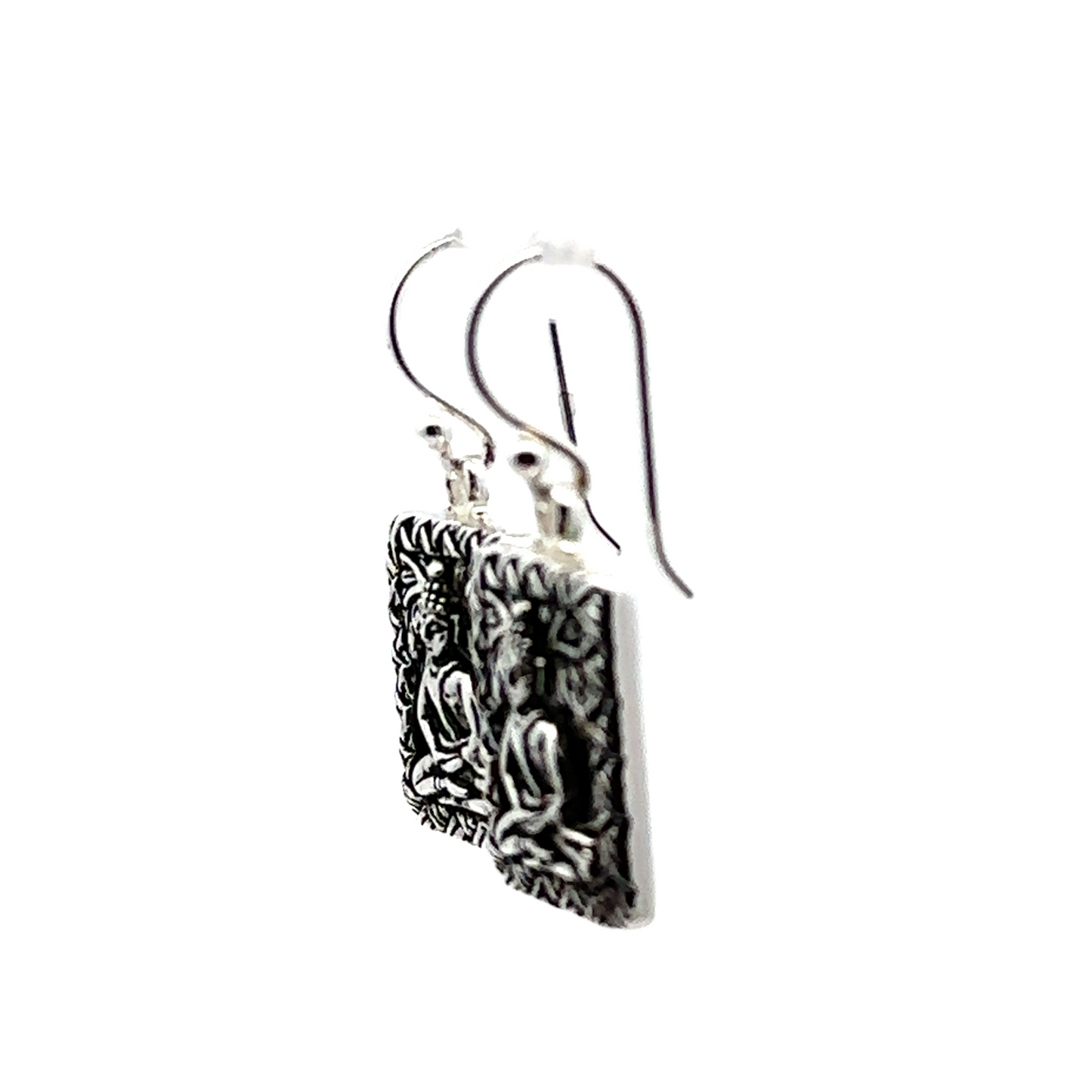 Sterling Silver Fishhook Earrings 3