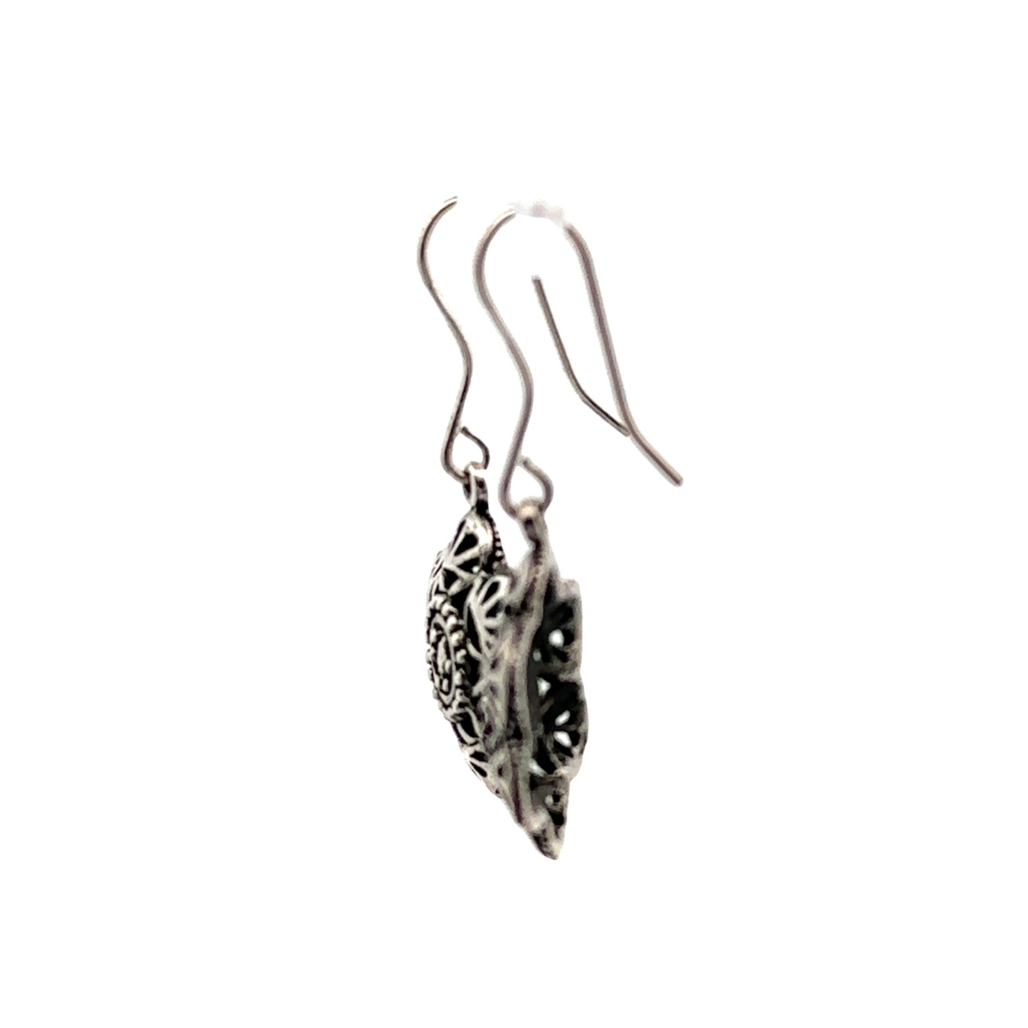 Sterling Silver Fishhook Earrings 3