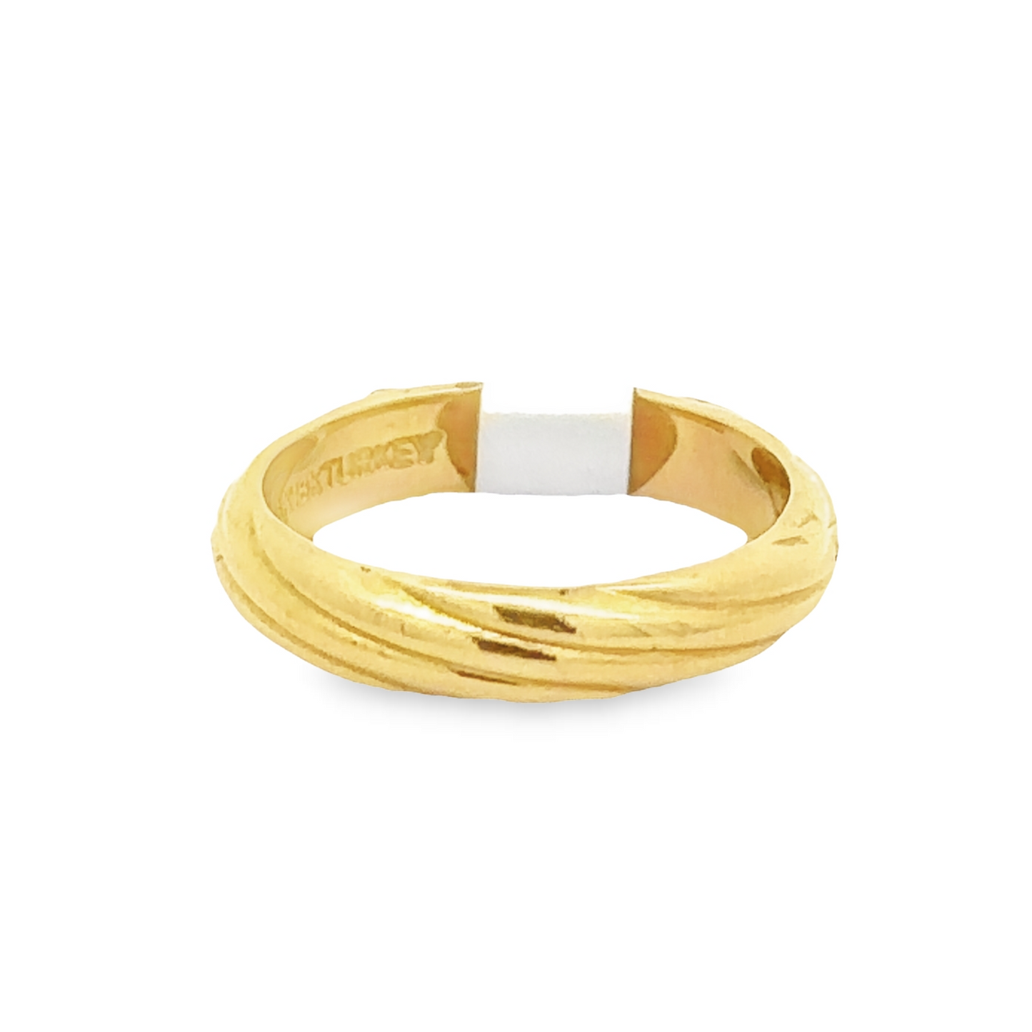 gold band ring