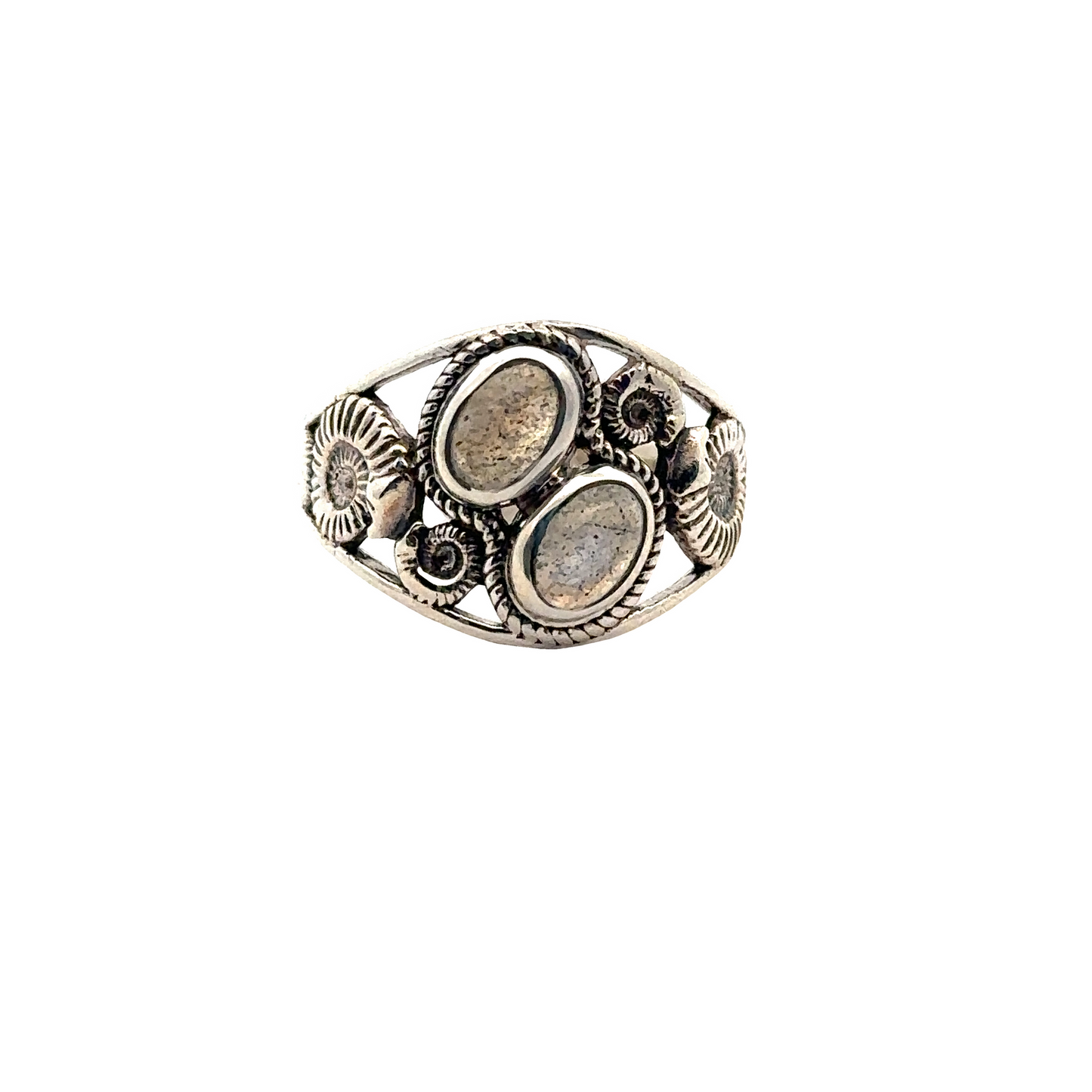 ring sterling silver gemstone 8