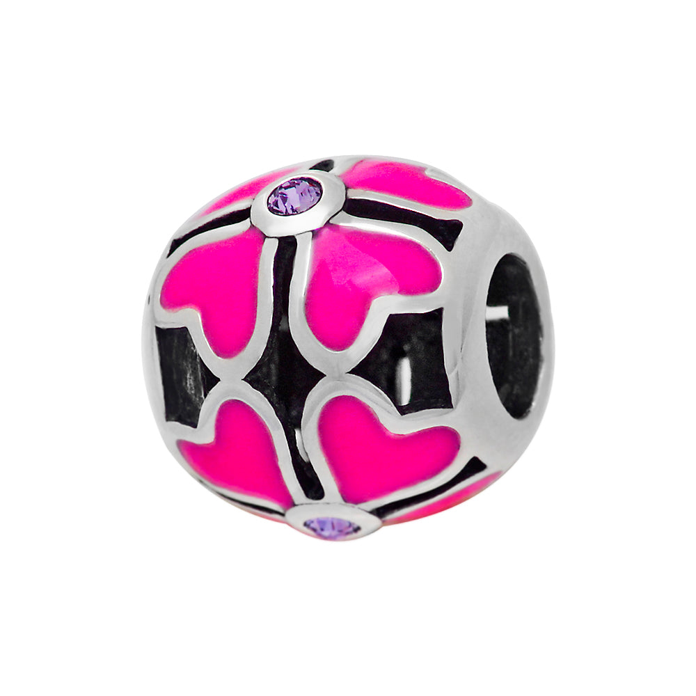 Cute Timeless sterling silver charm for bracelets and necklaces by Jewelery4u