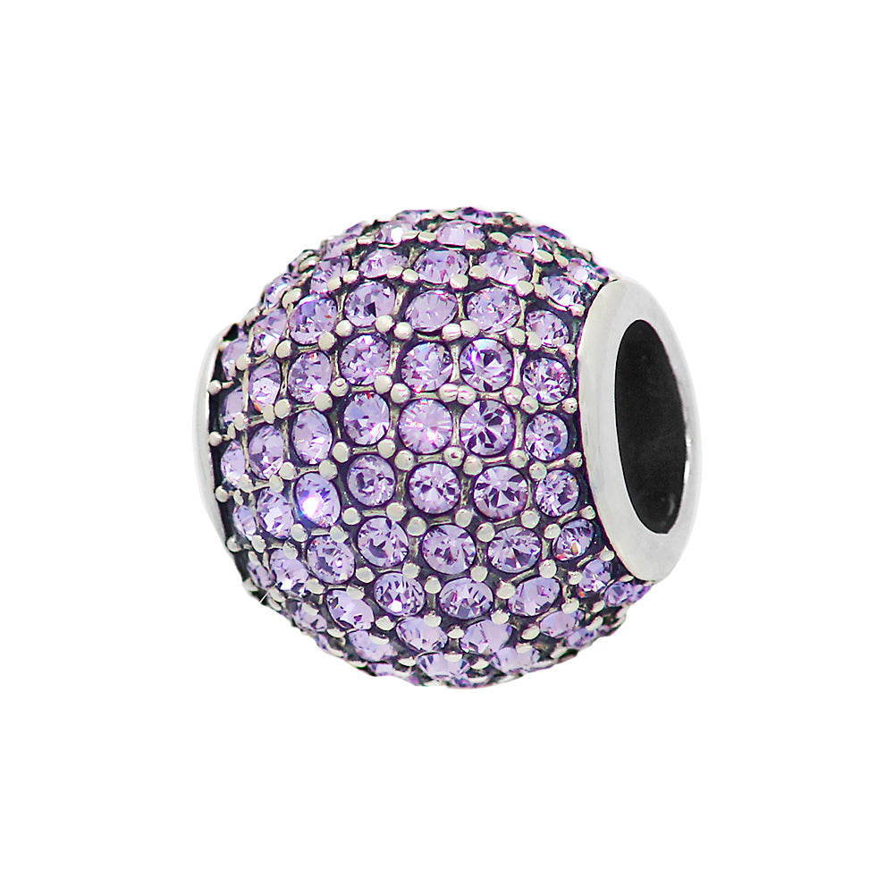 Cute Spectrum sterling silver charm for bracelets and necklaces by Jewelery4u