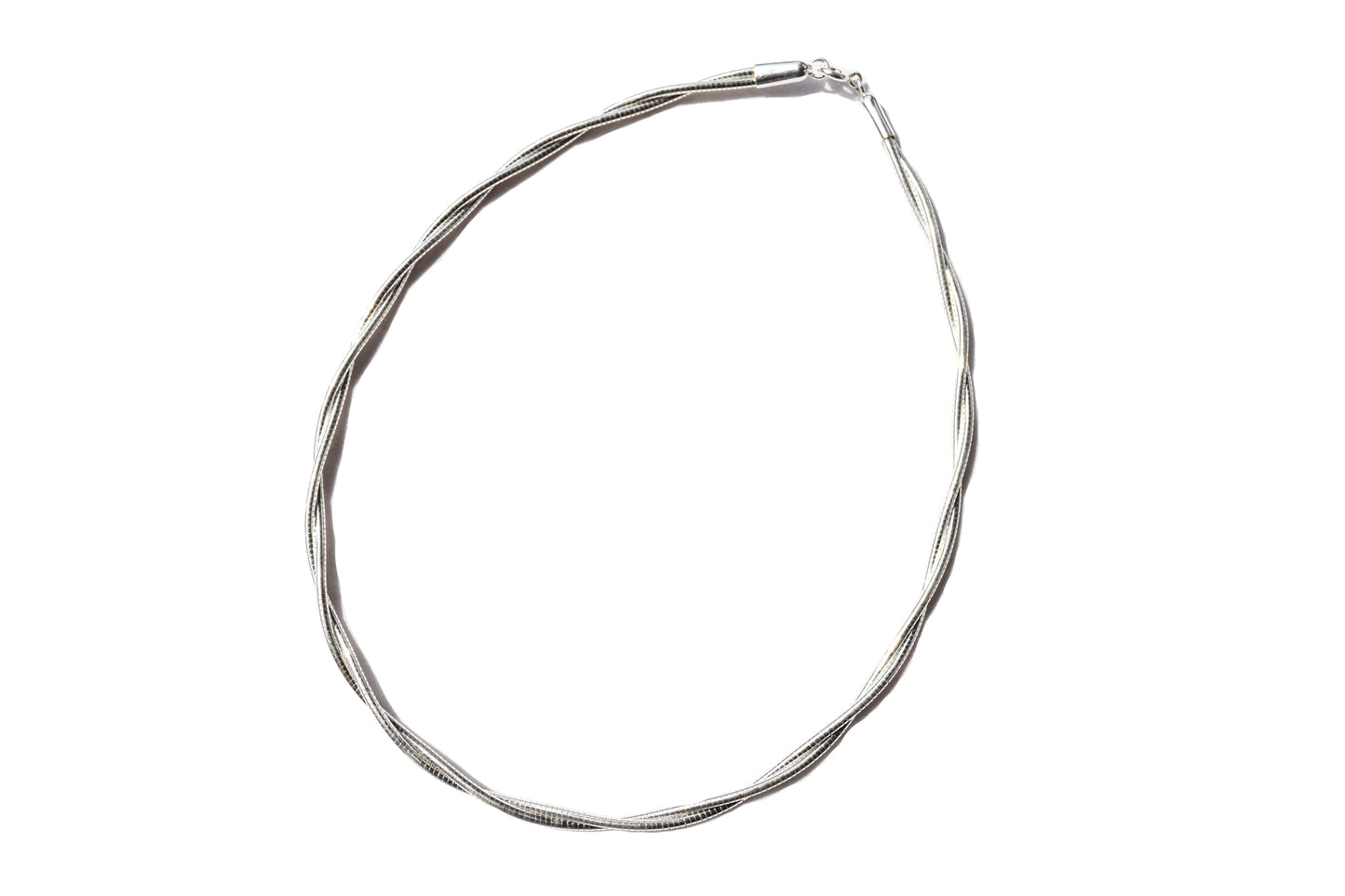 Silver chain necklace 3