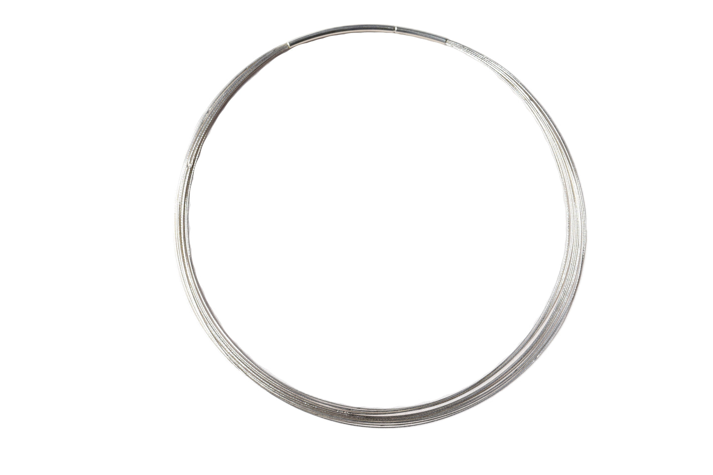 Silver chain necklace 2