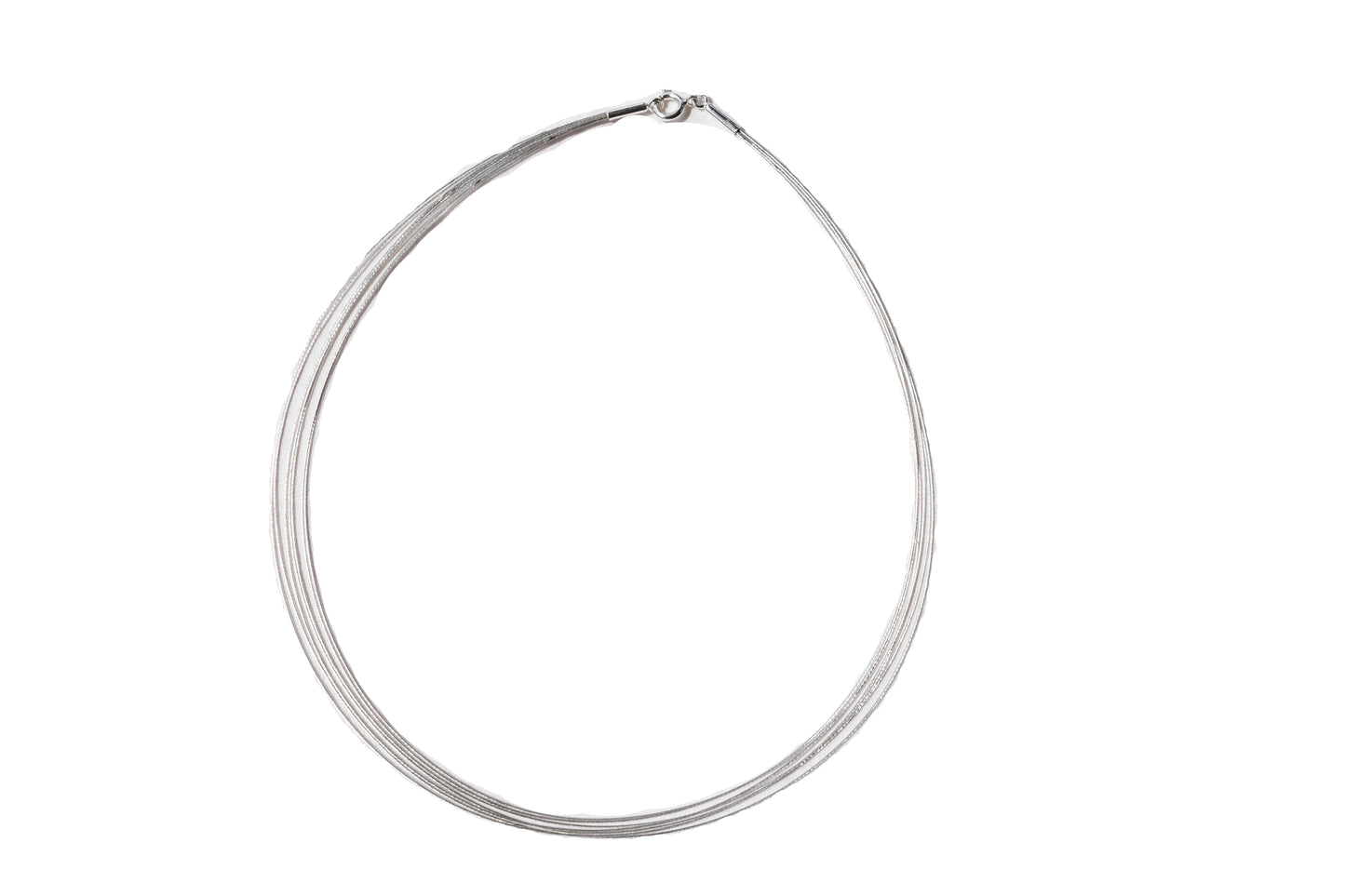 Silver chain necklace 2