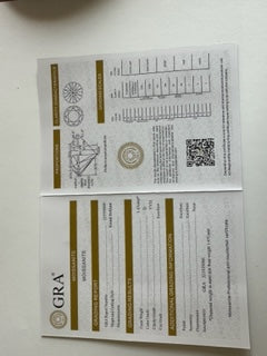 Jasmine 1.47ct Moissanite Solitaire Halo Ring