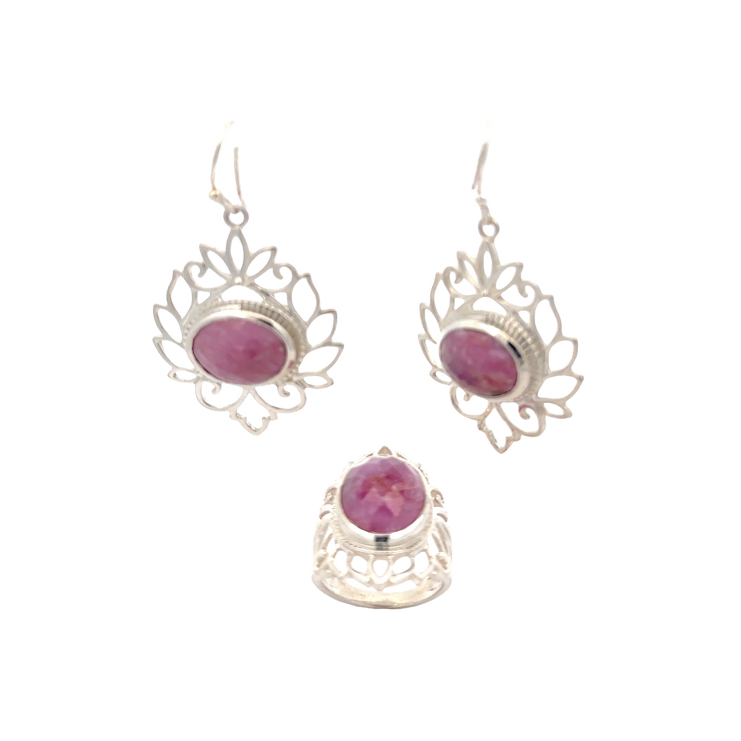 Anillo Paloma con zafiro de talla ovalada