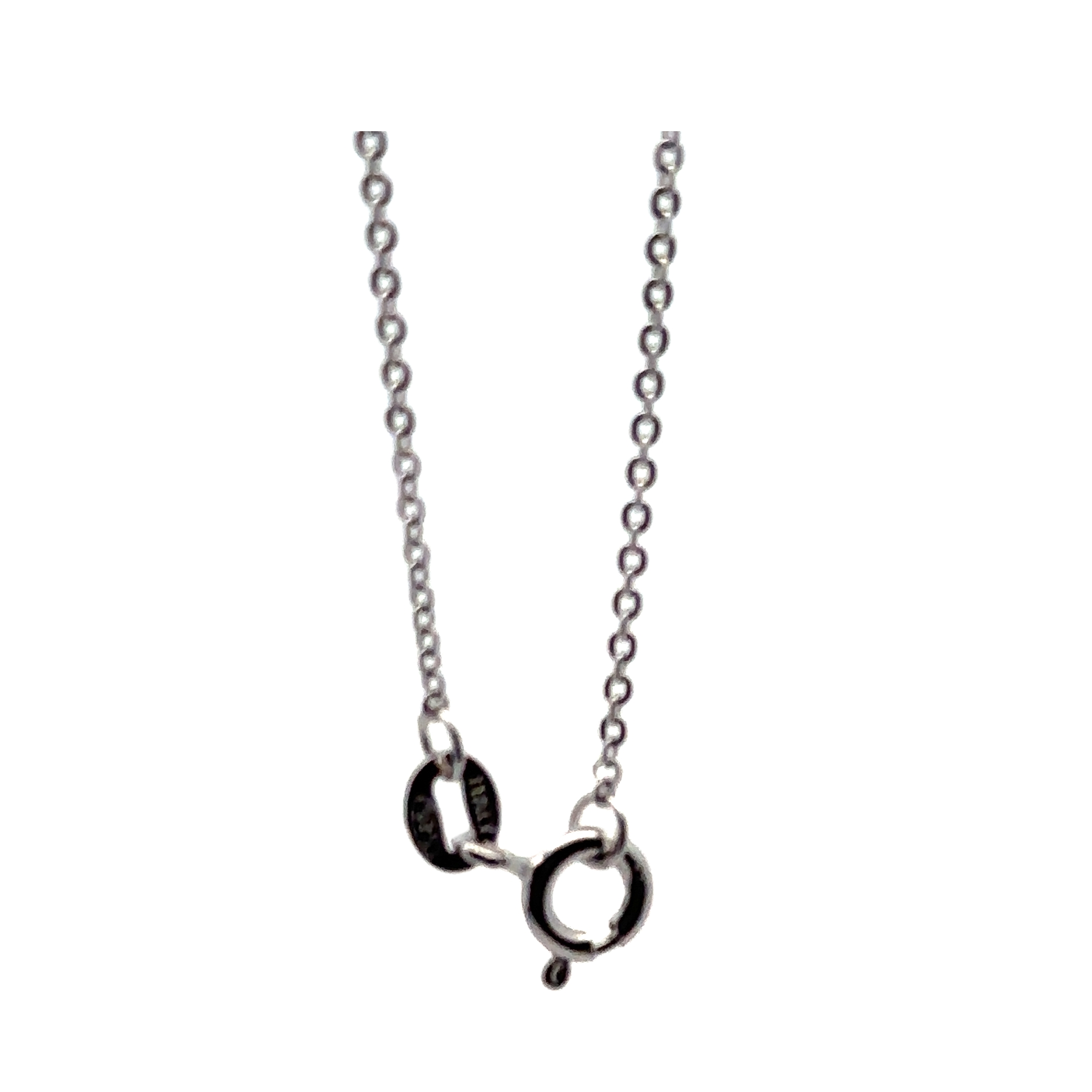 Adorn Sterling Silver Pendant Chain Necklace