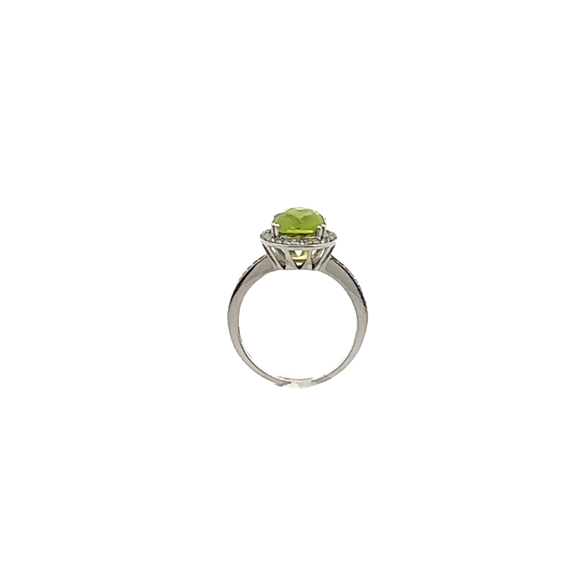 Birthstone gemstone gold diamonds rings Peridot 2