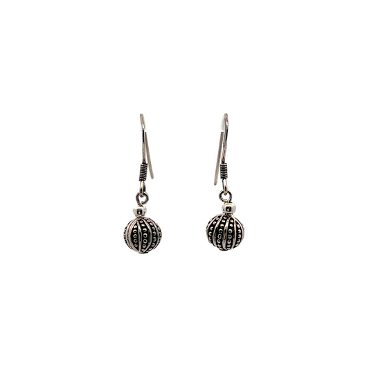 Earrings Sterling Silver Earrings 925 ball new year