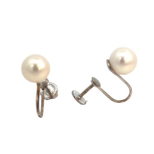 gold, pearl, earrings, 3