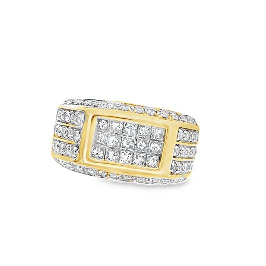 Winifred Diamond Cocktail Band Ring