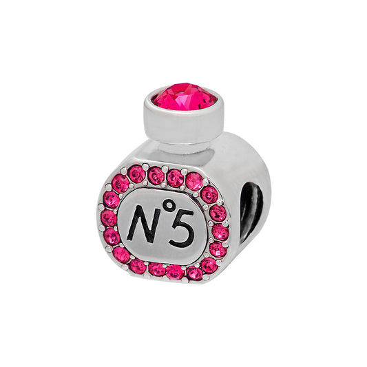 Cute Perfume sterling silver charm for bracelets and necklaces by Jewelery4u