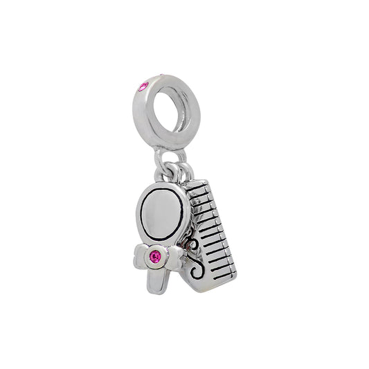 Cute Lucid sterling silver charm for bracelets and necklaces by Jewelery4u