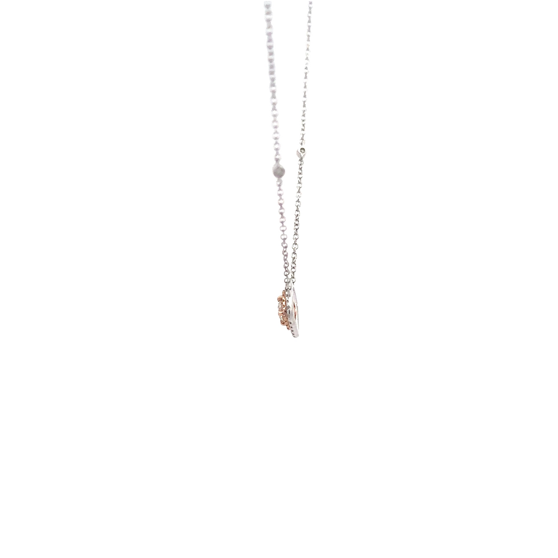 white gold diamond necklace 3