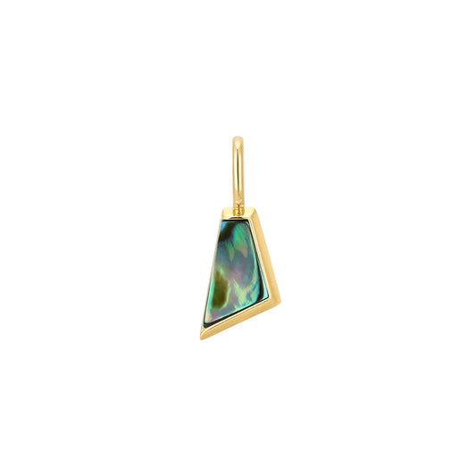 Gold Abalone Charm by Ania Haie