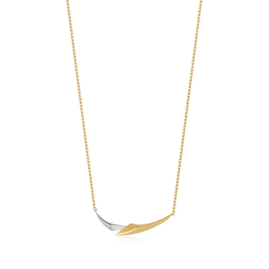 Gold Arrow Chain Necklace by Ania Haie