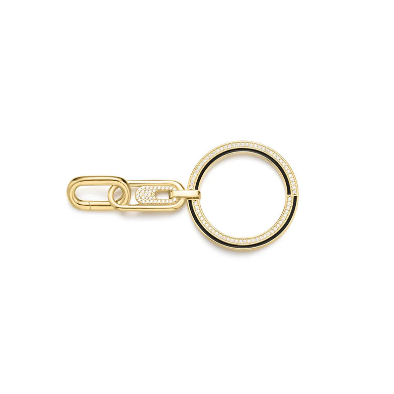 Gold Drop Link Connector Charm by Ania Haie