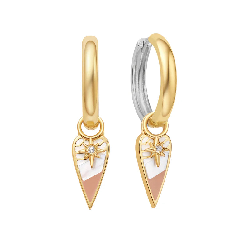 Gold Heart Earring Charm by Ania Haie