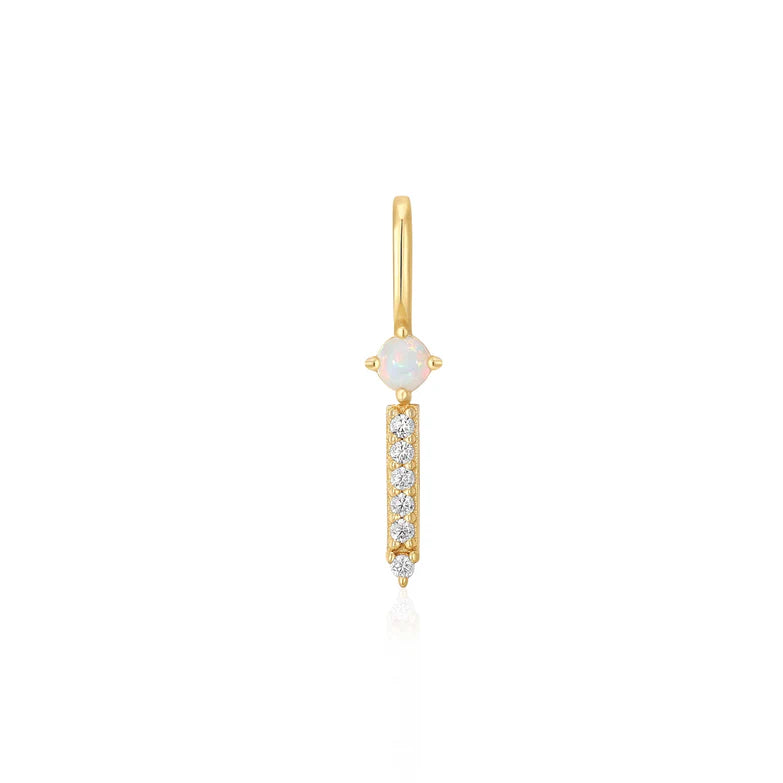 Gold Kyoto Opal Sparkle Bar Charm by Ania Haie