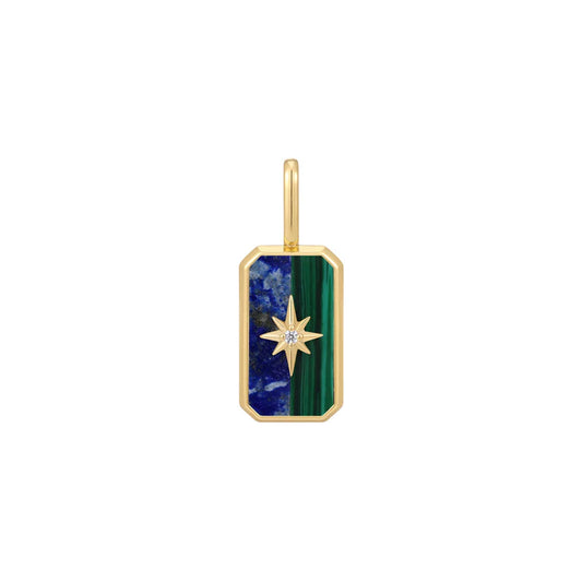 Gold Star Tag Charm by Ania Haie