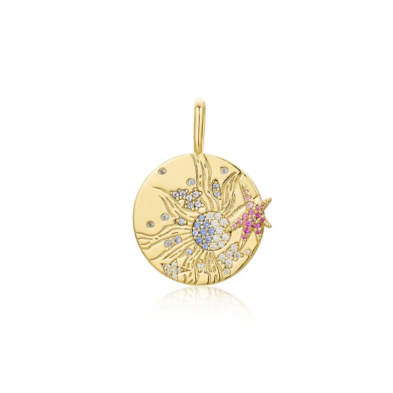 Gold Sunbeam Charm by Ania Haie