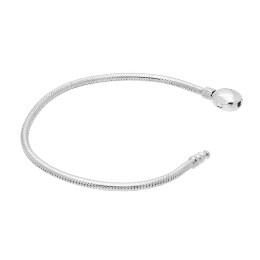 Magnífica pulsera magnética de plata de ley