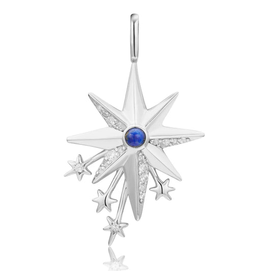 Silver Shooting Star Charm by Ania Haie