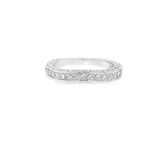 Carve Diamond Band Ring