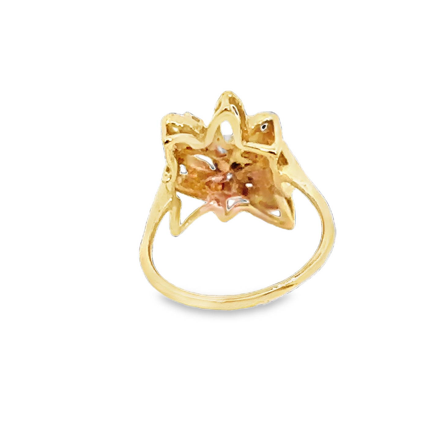 Ember Flower Diamond Ring