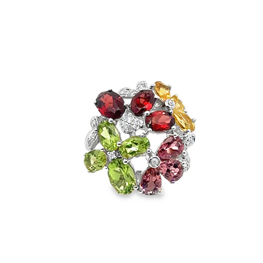 Paradise Gemstone Cocktail Ring