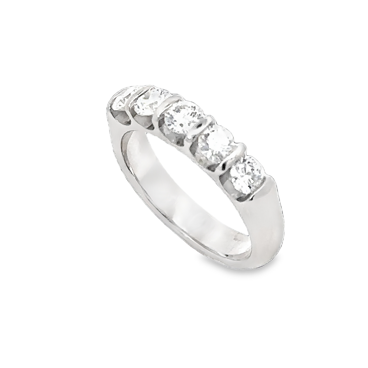 Rift Diamond Band Ring